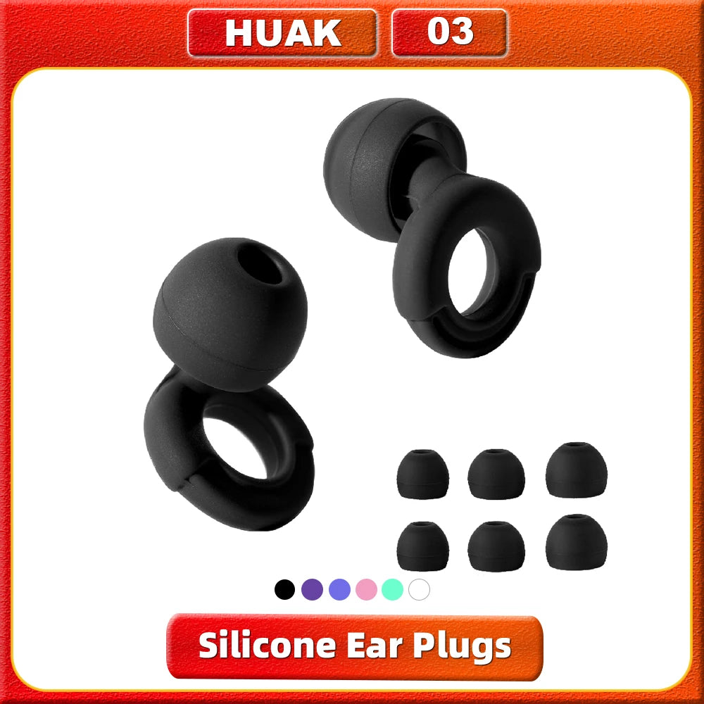 Ear Plugs – Comfortable Silicone Noise Reduction