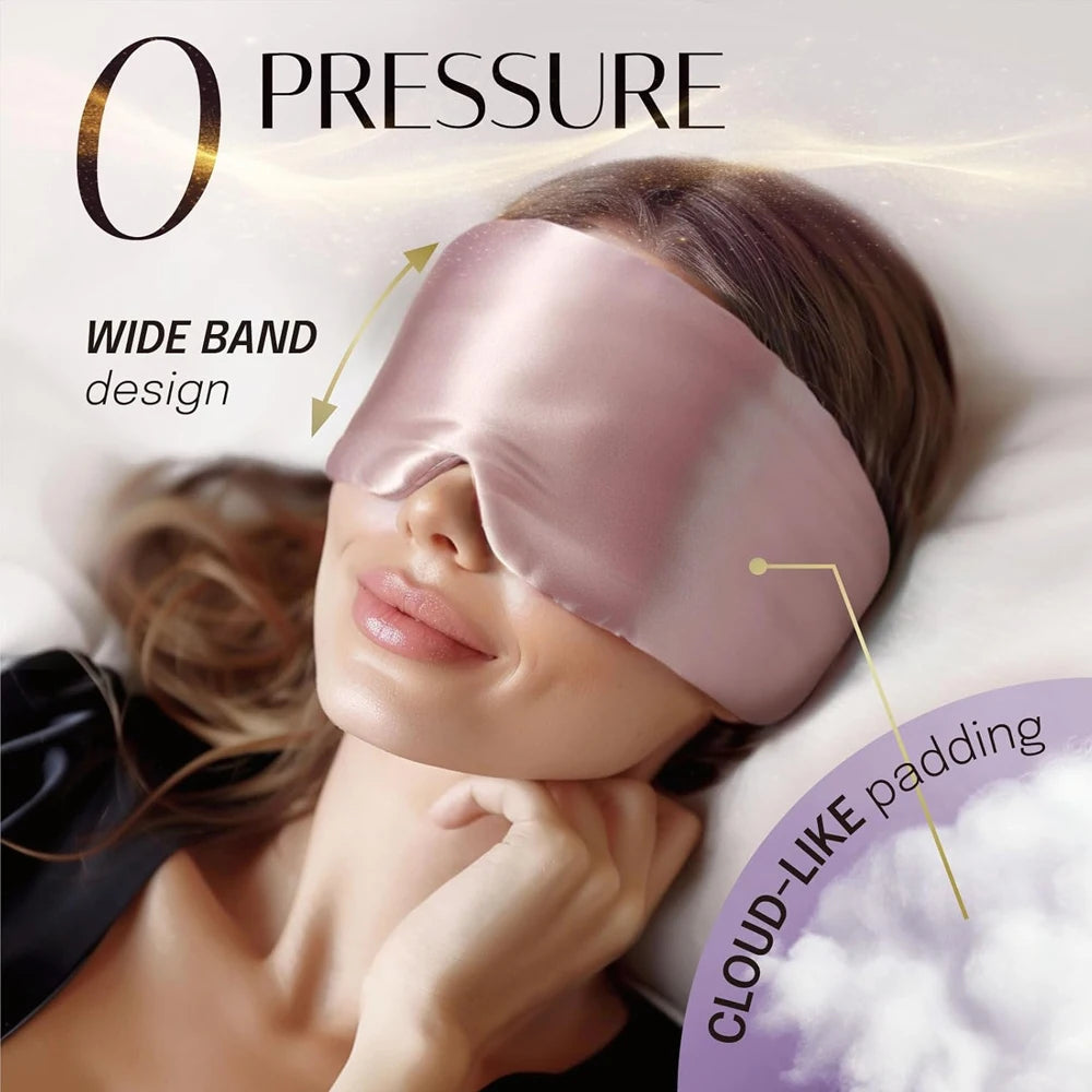 Silk Sleep Mask – Luxury Light Blocking Comfort