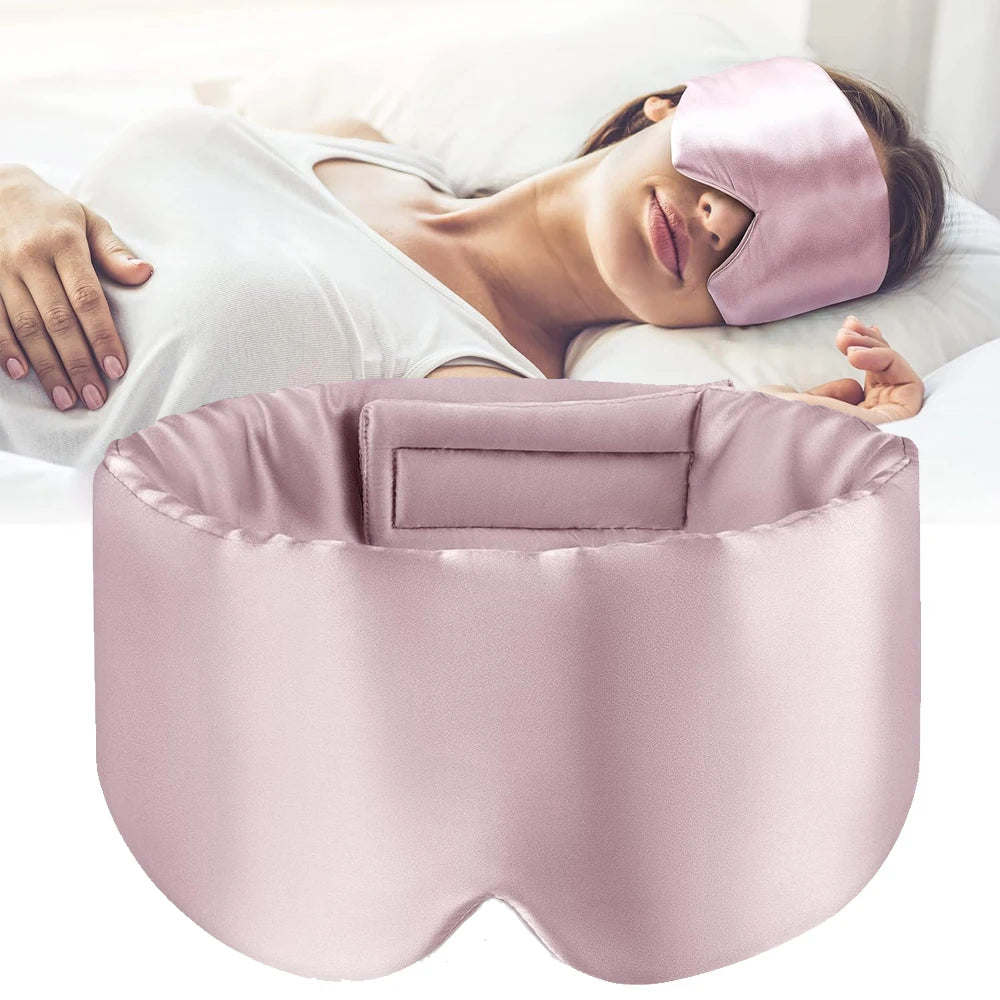 Silk Sleep Mask – Luxury Light Blocking Comfort