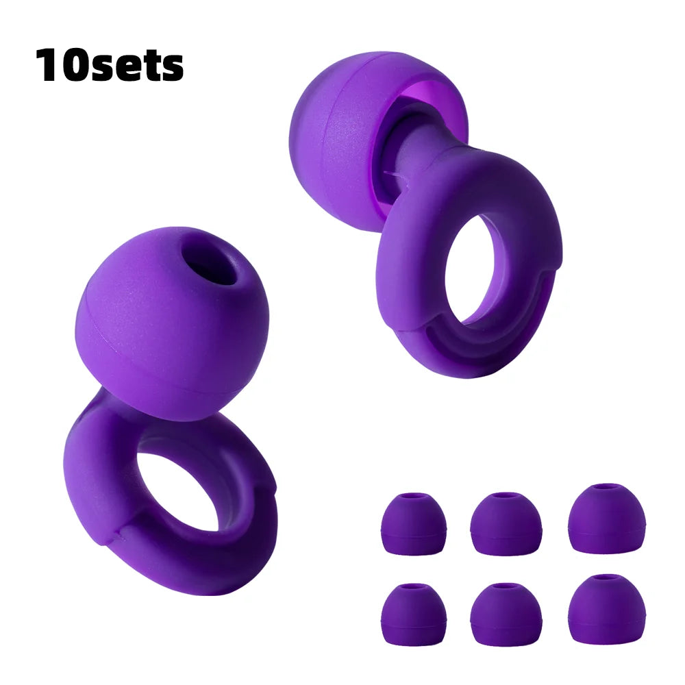 Ear Plugs – Comfortable Silicone Noise Reduction
