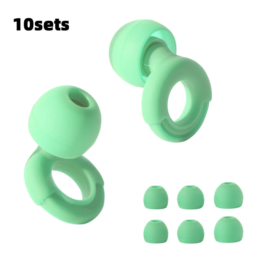 Ear Plugs – Comfortable Silicone Noise Reduction