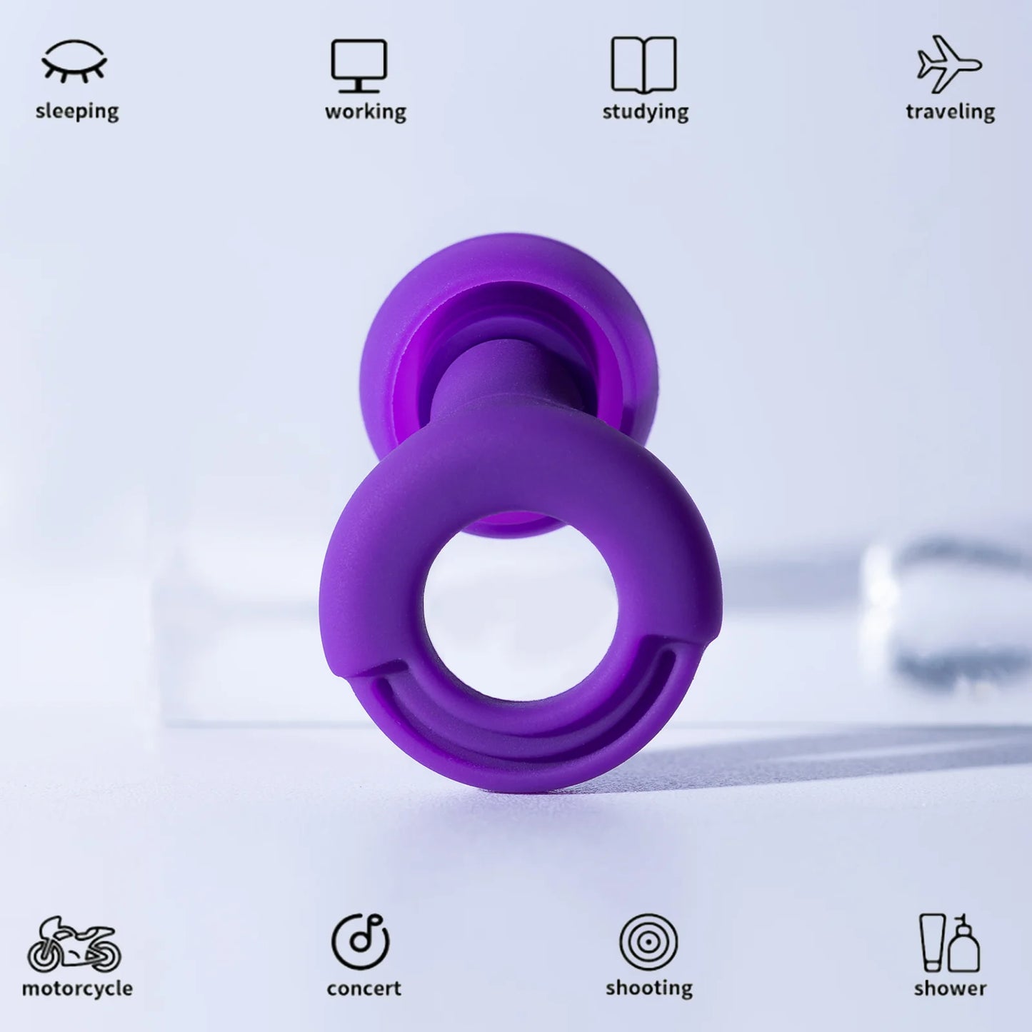 Ear Plugs – Comfortable Silicone Noise Reduction