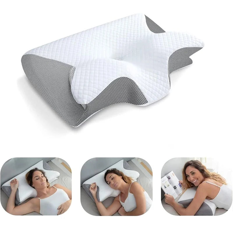 Memory Foam Pillow – Ergonomic Comfort for Deeper Sleep